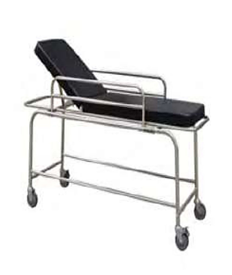 CHARIOT BRANCARD EN ACIER INOXYDABLE