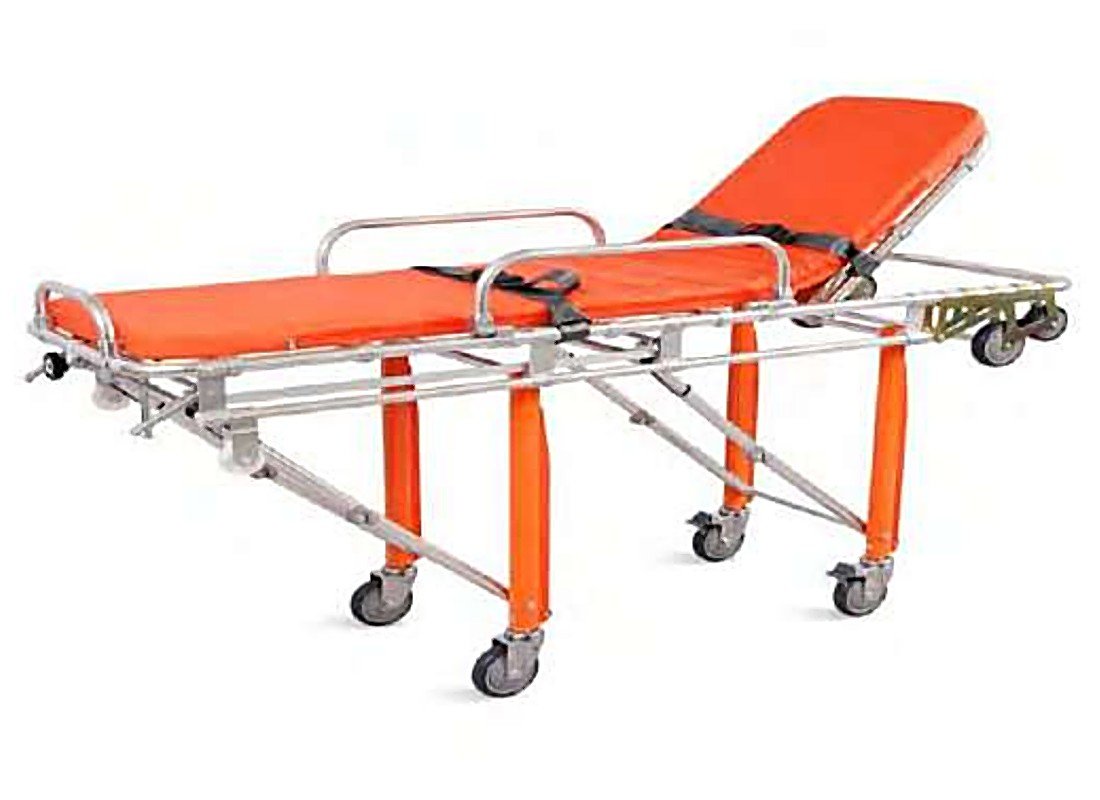 BRANCARD RABATTABLE POUR AMBULANCE