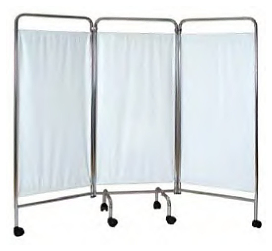 PARAVENT INOX 3 PANNEAUX