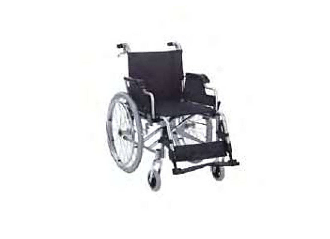 FAUTEUIL ROULANT EN ALUMINIUM ADULTE - BASIC